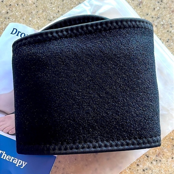 Brand New AFO Foot Drop Ankle Brace Black Neoprene Right Foot Walking Support - Picture 6 of 13